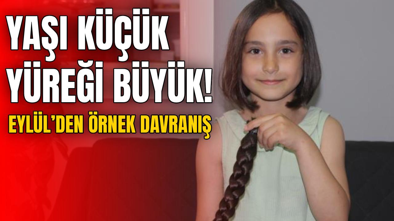 9 yaşındaki Eylül’den kalpleri ısıtan bağış