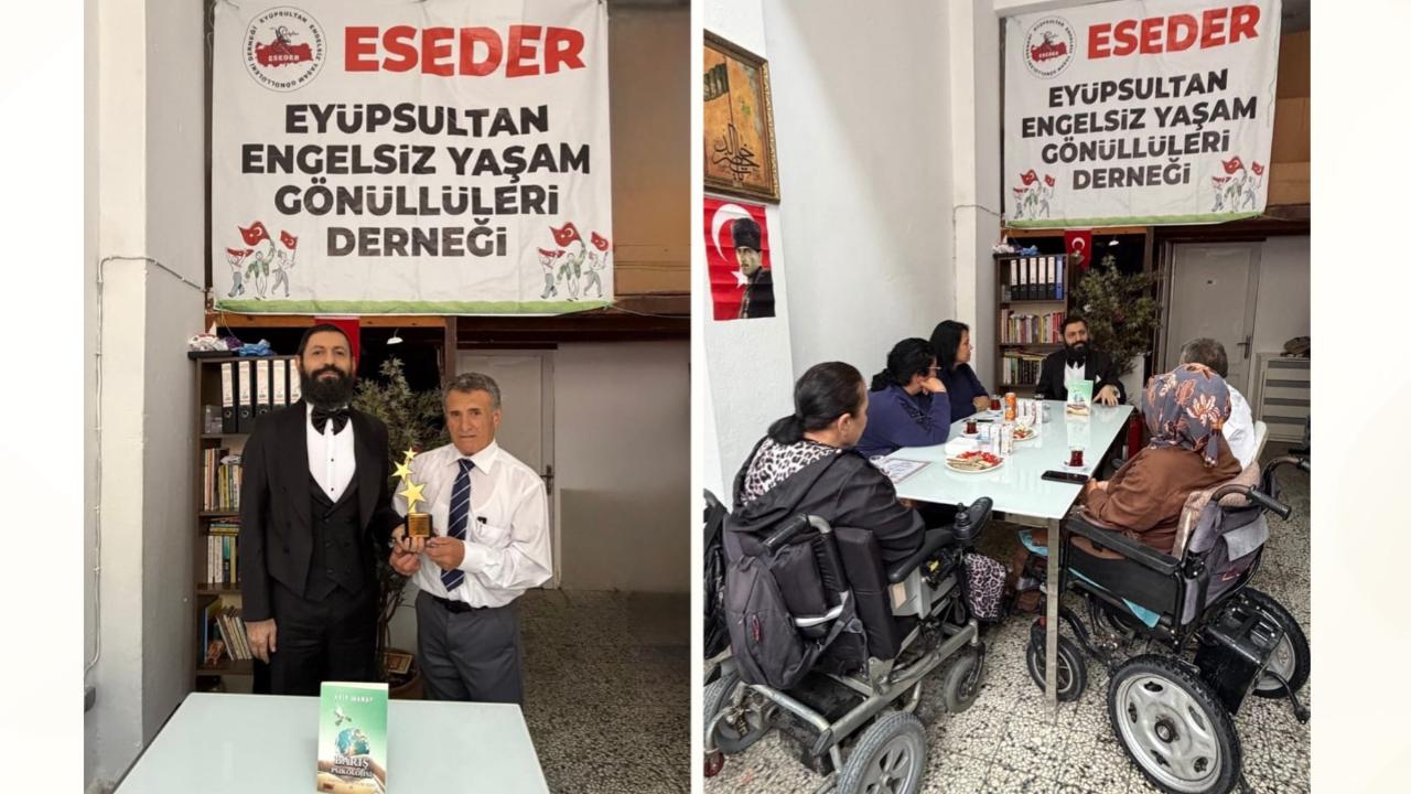 Akif Manaf’a “Engelsiz Yaşam ve Barış Ödülü” verildi