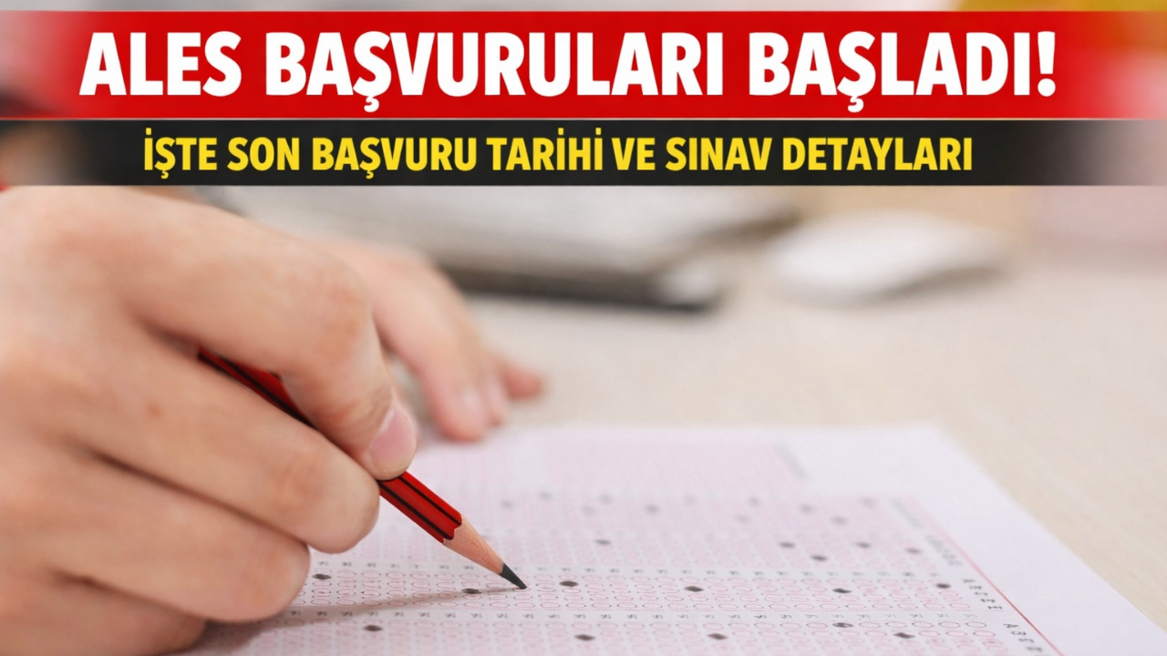 ALES başvuruları başladı