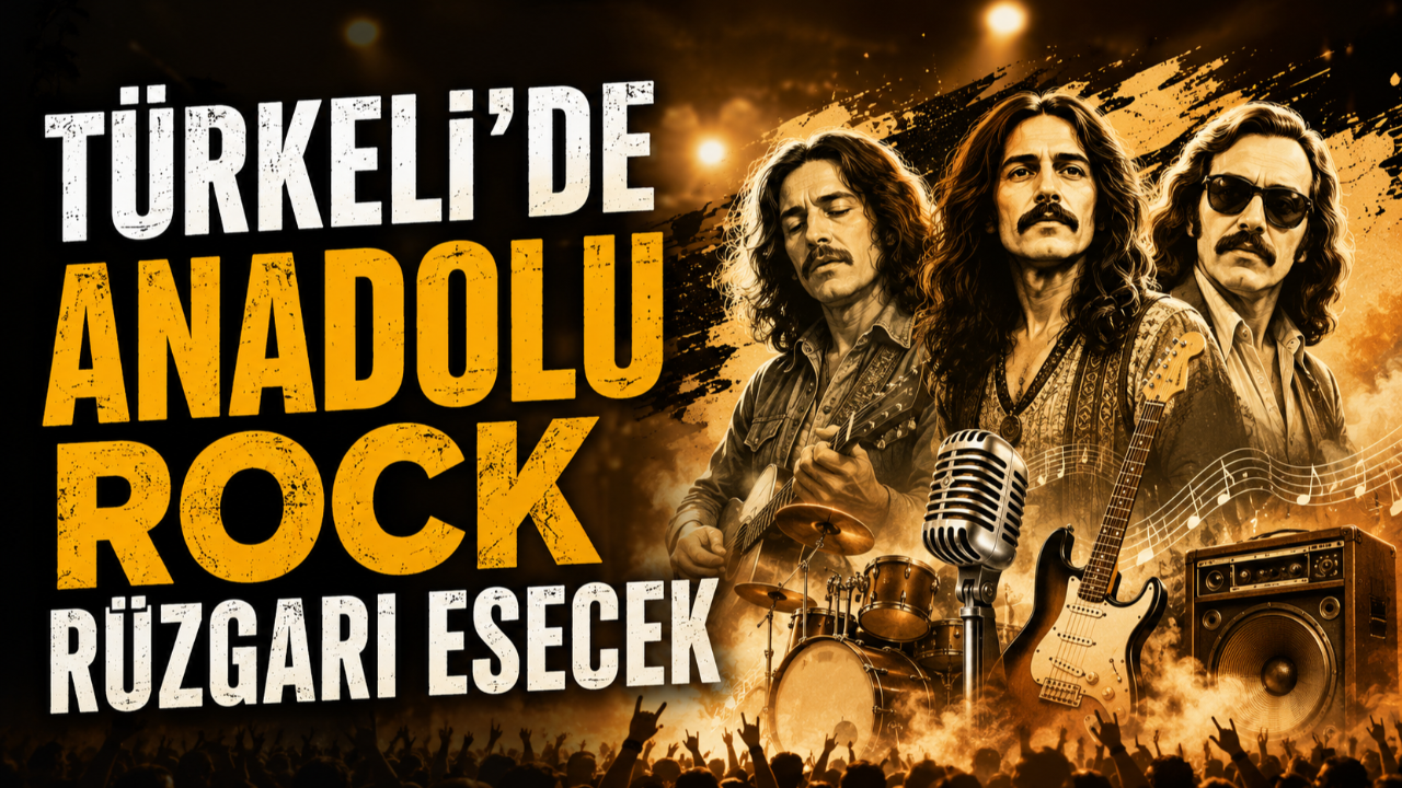 Anadolu Rock'ın efsane şarkıları Türkeli'de yankılanacak