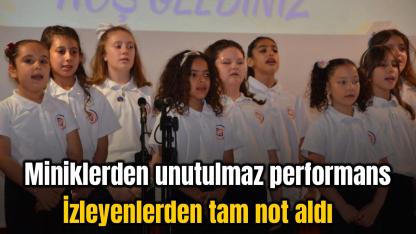 Boyabat BİLSEM öğrencilerinden muhteşem yıl sonu konseri