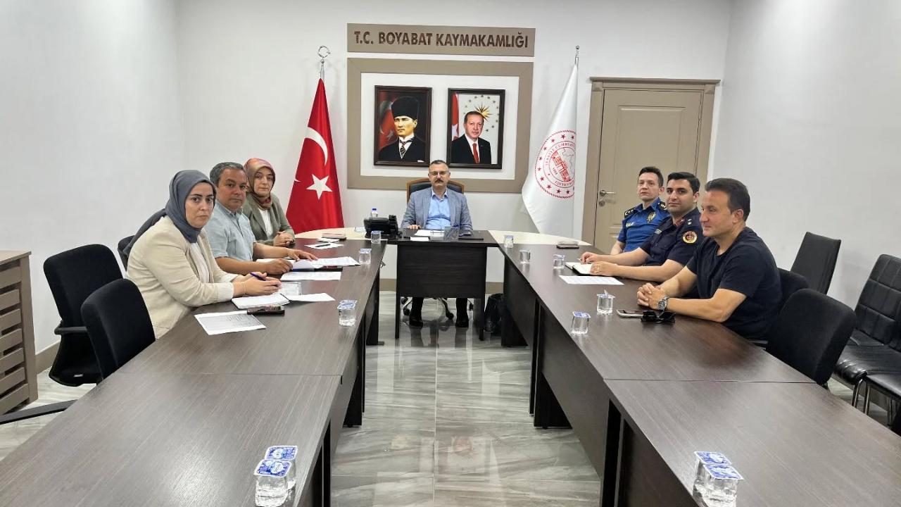 Boyabat'ta LGS için tüm hazırlıklar gözden geçirildi