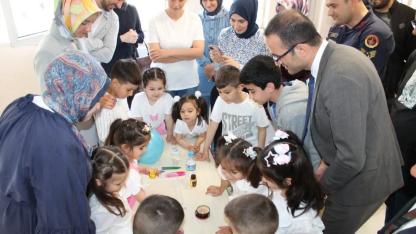 Boyabat'ta miniklerden bilim şöleni