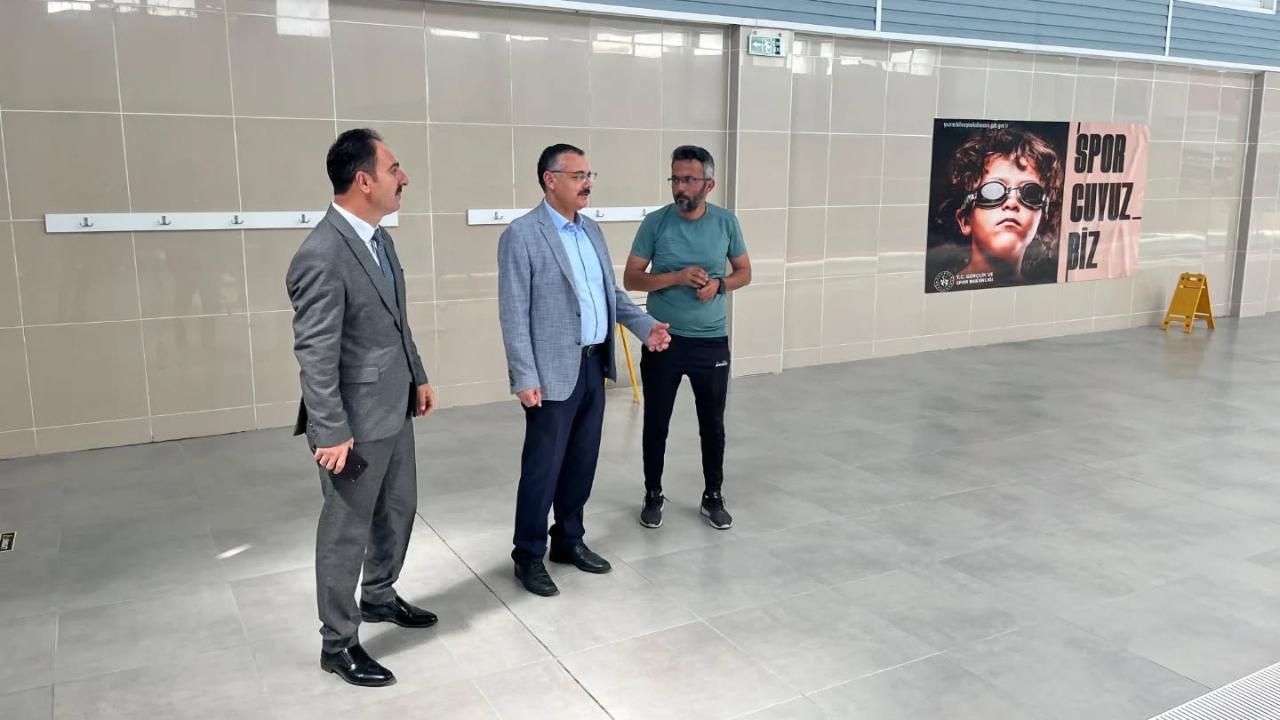 Boyabat'ta spor yatırımlarına yakın takip