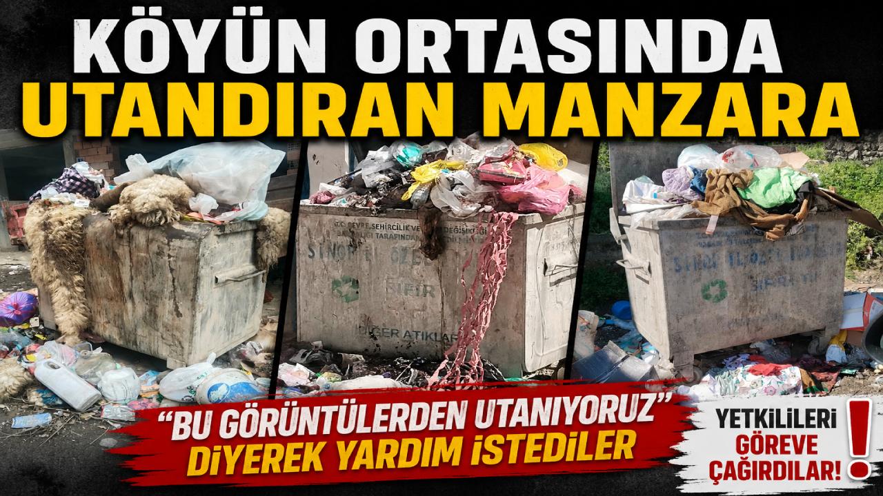 Çöpler toplanmayınca ortaya bu görüntüler çıktı