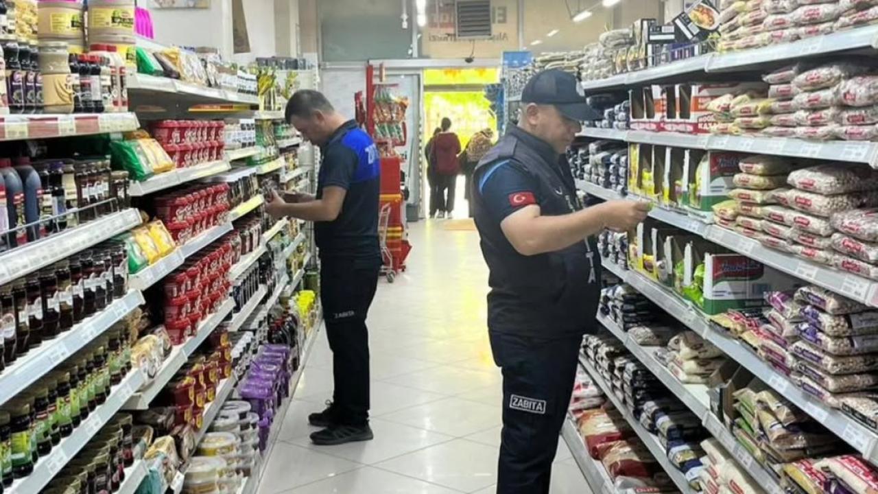 Ekiplerinden marketlere sıkı denetim