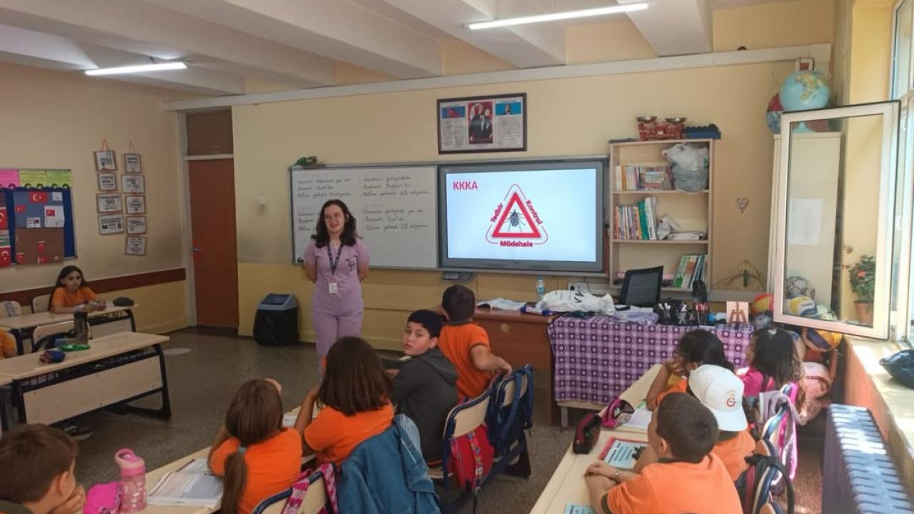 Erfelek'te öğrenciler sağlıklı yaşamın püf noktalarını öğrendi