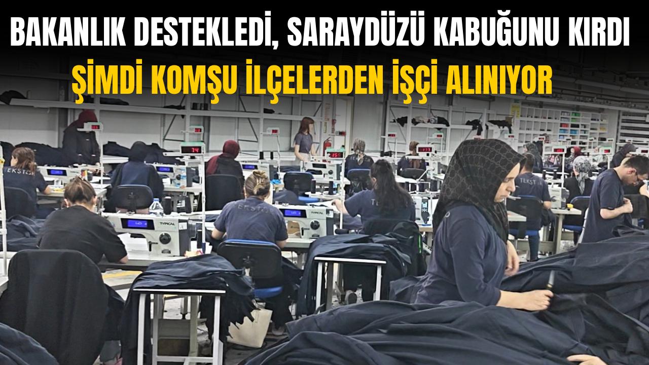 Fabrika var, işçi yok! Sinop'ta ezber bozan proje
