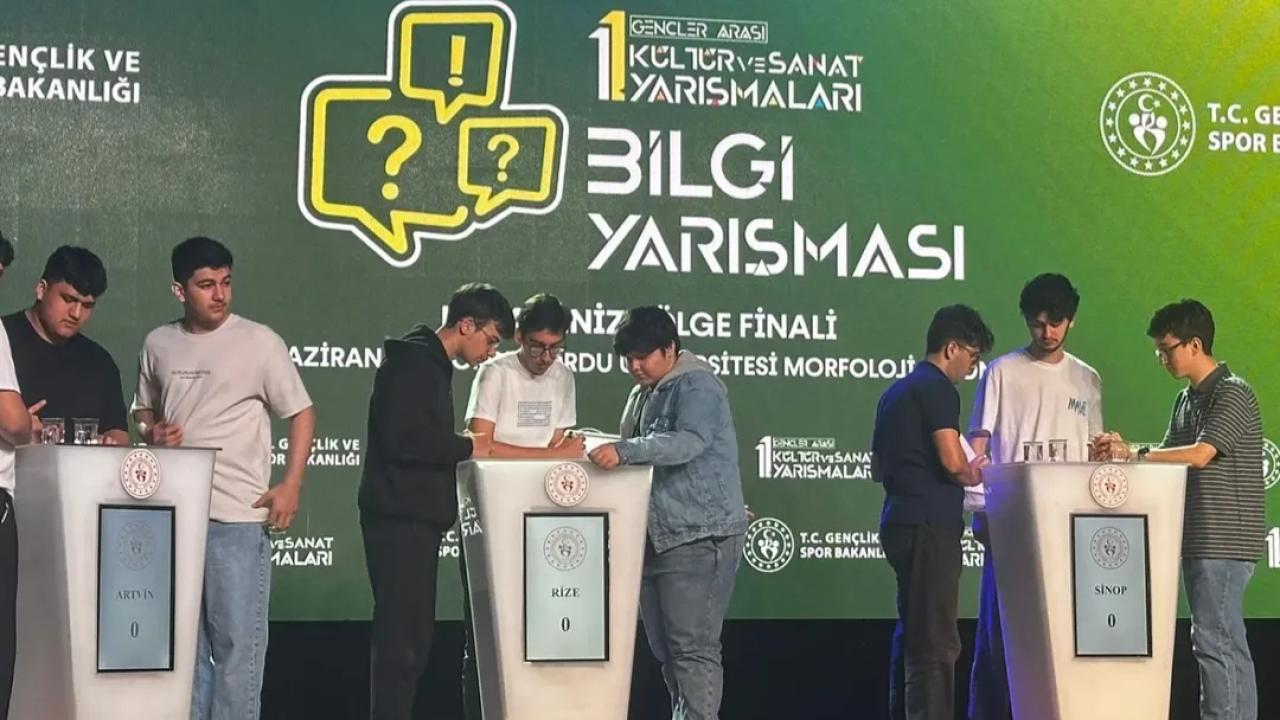 Gençler arası yarışmada Sinop’a şampiyonluk