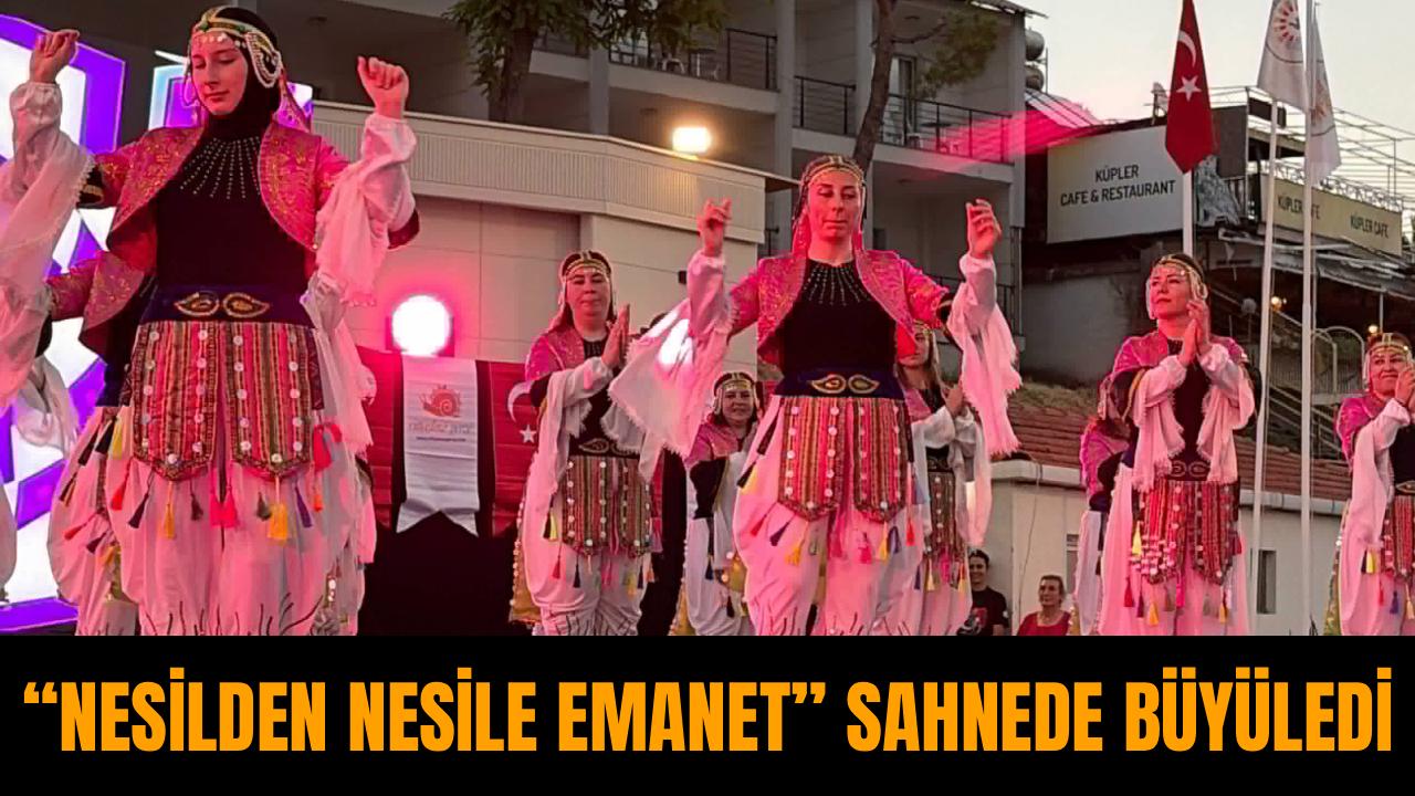Gerze'de "Nesilden Nesile Emanet" gösterisi sahnelendi