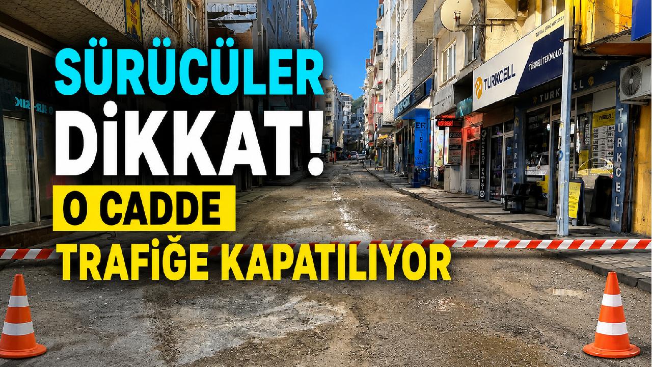İlçede o güzergahı kullanacaklar için önemli uyarı