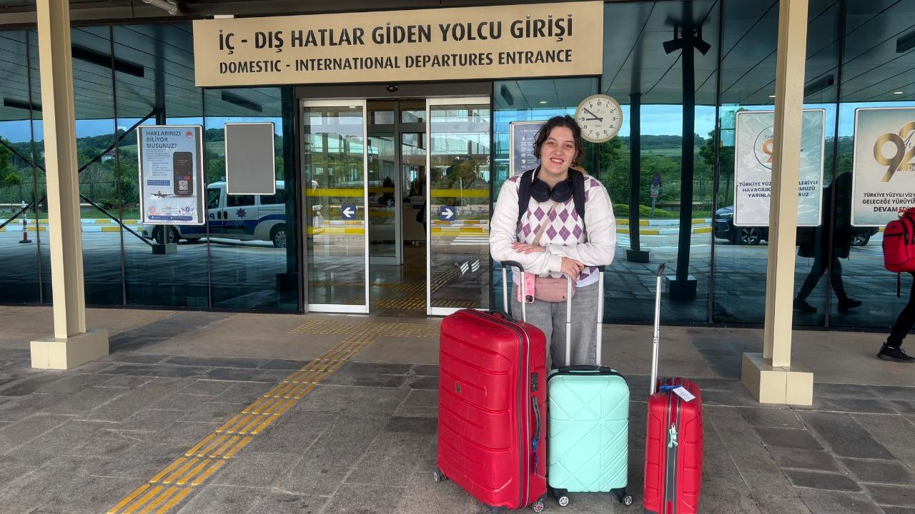 İtalyan gönüllü Emma’dan Sinop’a veda!