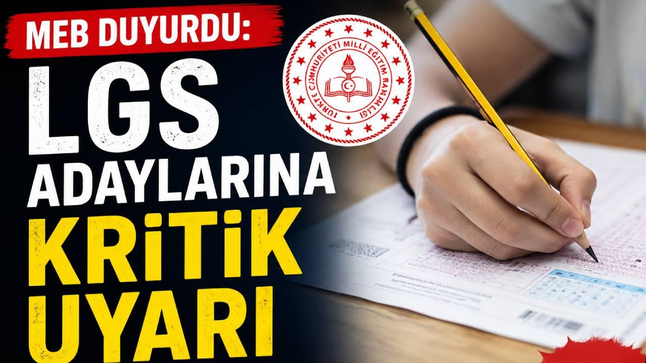 LGS için geri sayım başladı