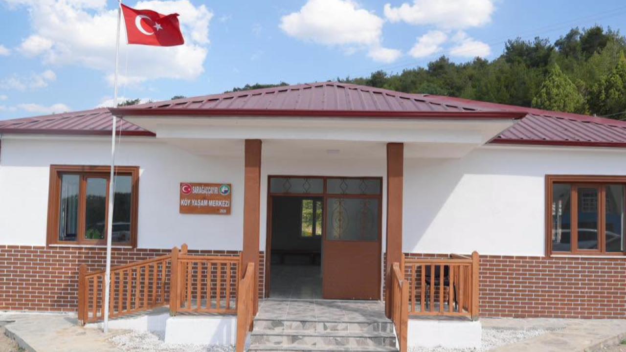 Sarıağaççayırı Köy Yaşam Merkezi projesinde sona yaklaşıldı