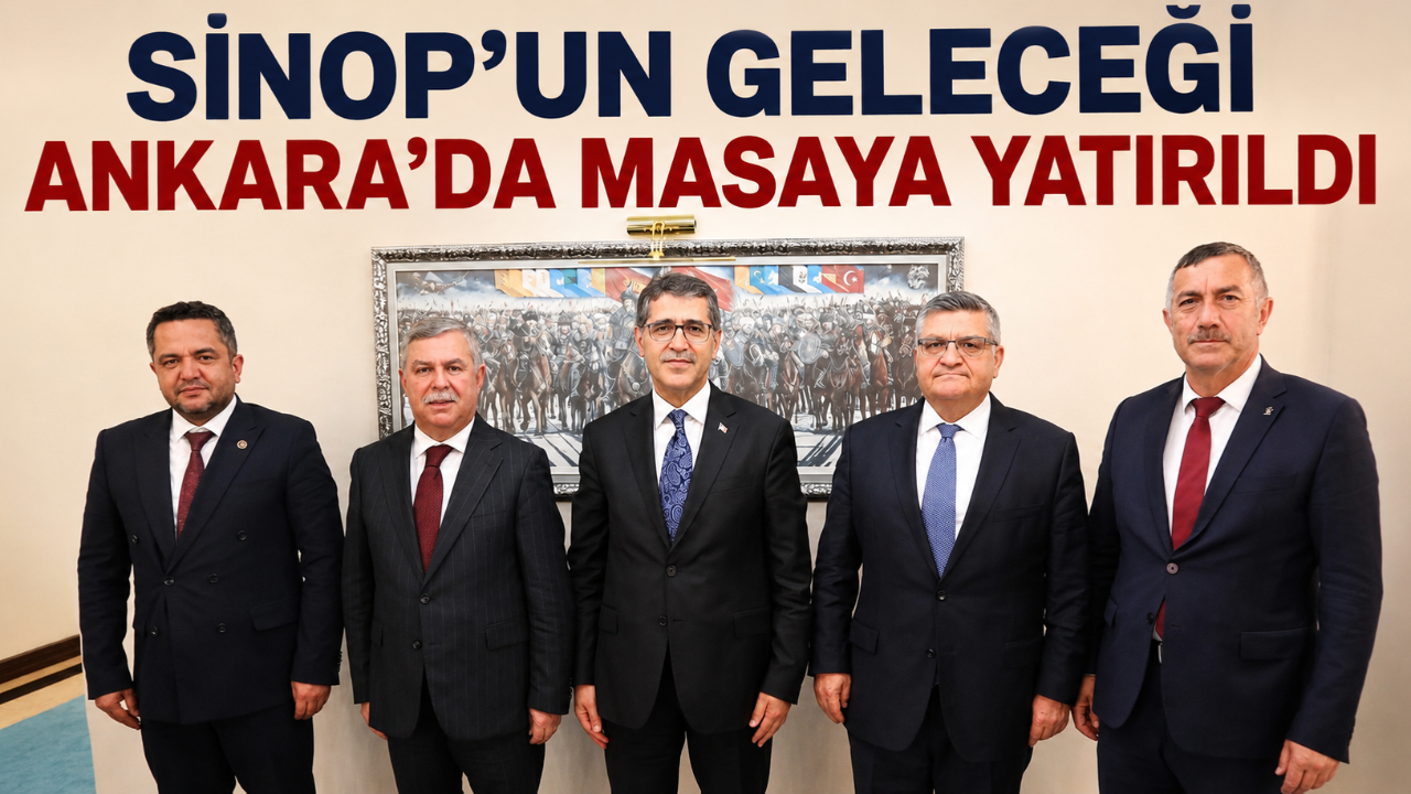 Sinop heyetinden Ankara'da kritik ziyaret
