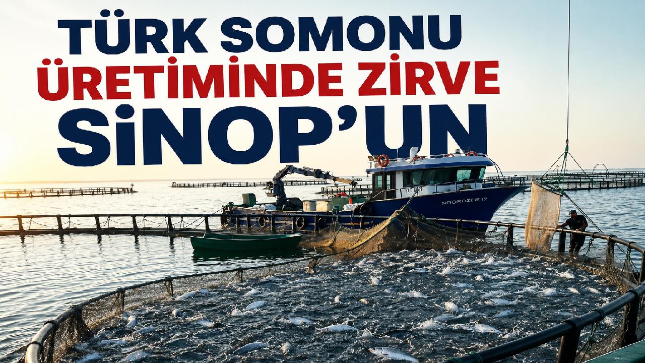 Sinop Türk somonu üretiminde zirveye çıktı