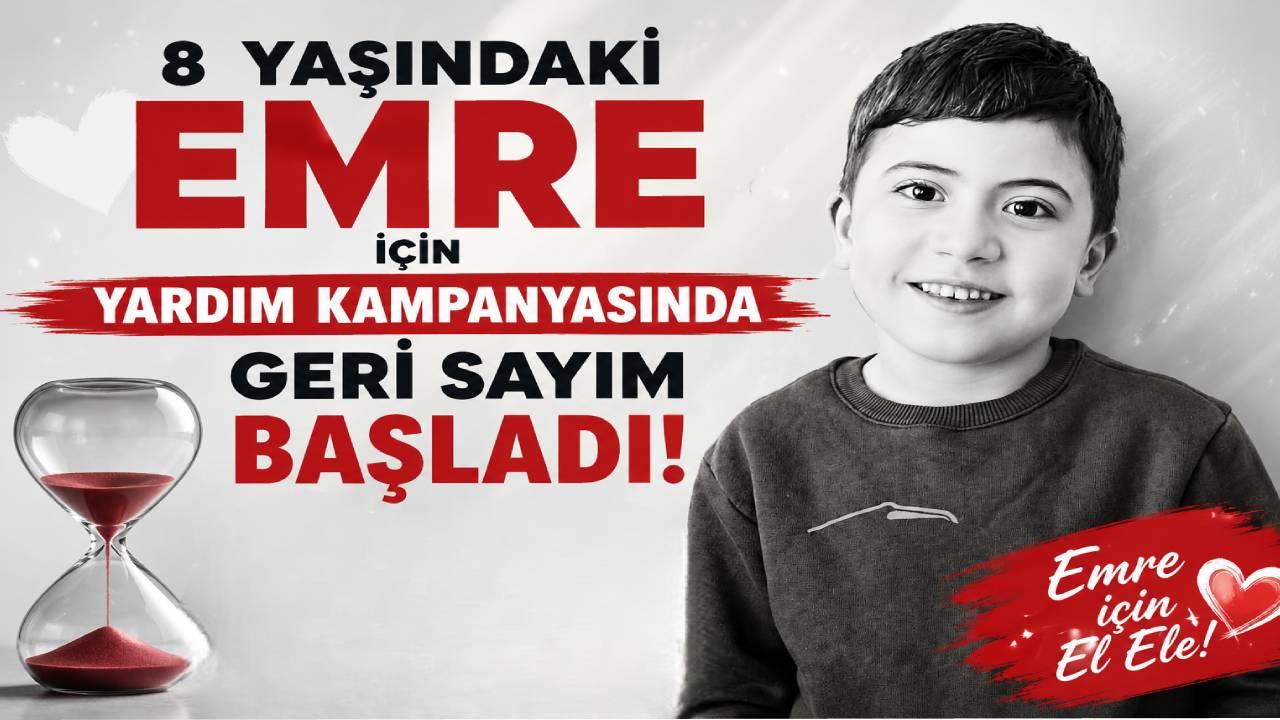 Sinoplu DMD hastası 8 yaşındaki Emre, tedavi için başlatılan yardım kampanyasının tamamlanmasını bekliyor