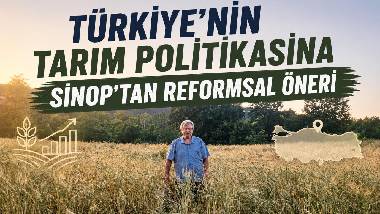 Sinoplu emekli akademisyenden tarımda yeni model önerisi