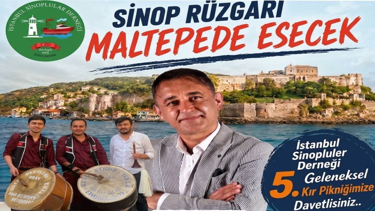 Sinoplular Maltepe’de piknikte buluşacak