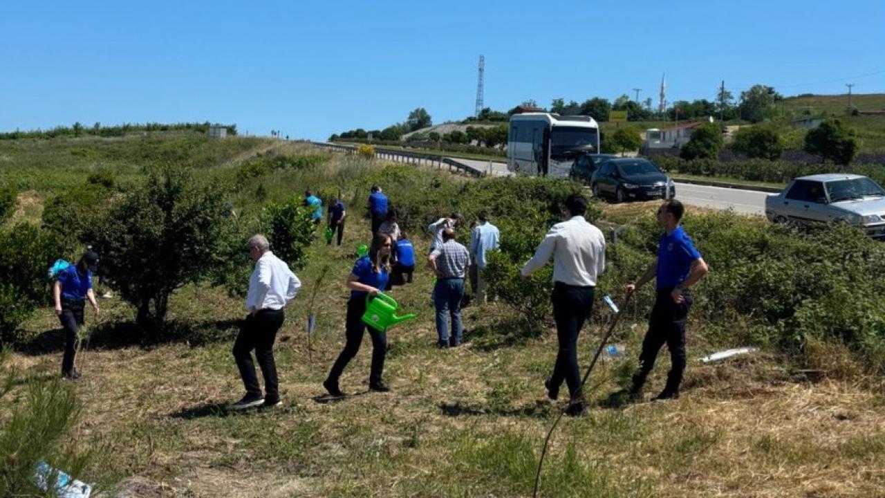 Sinop'ta Ceza İnfaz personellerinden geleceğe yeşil miras