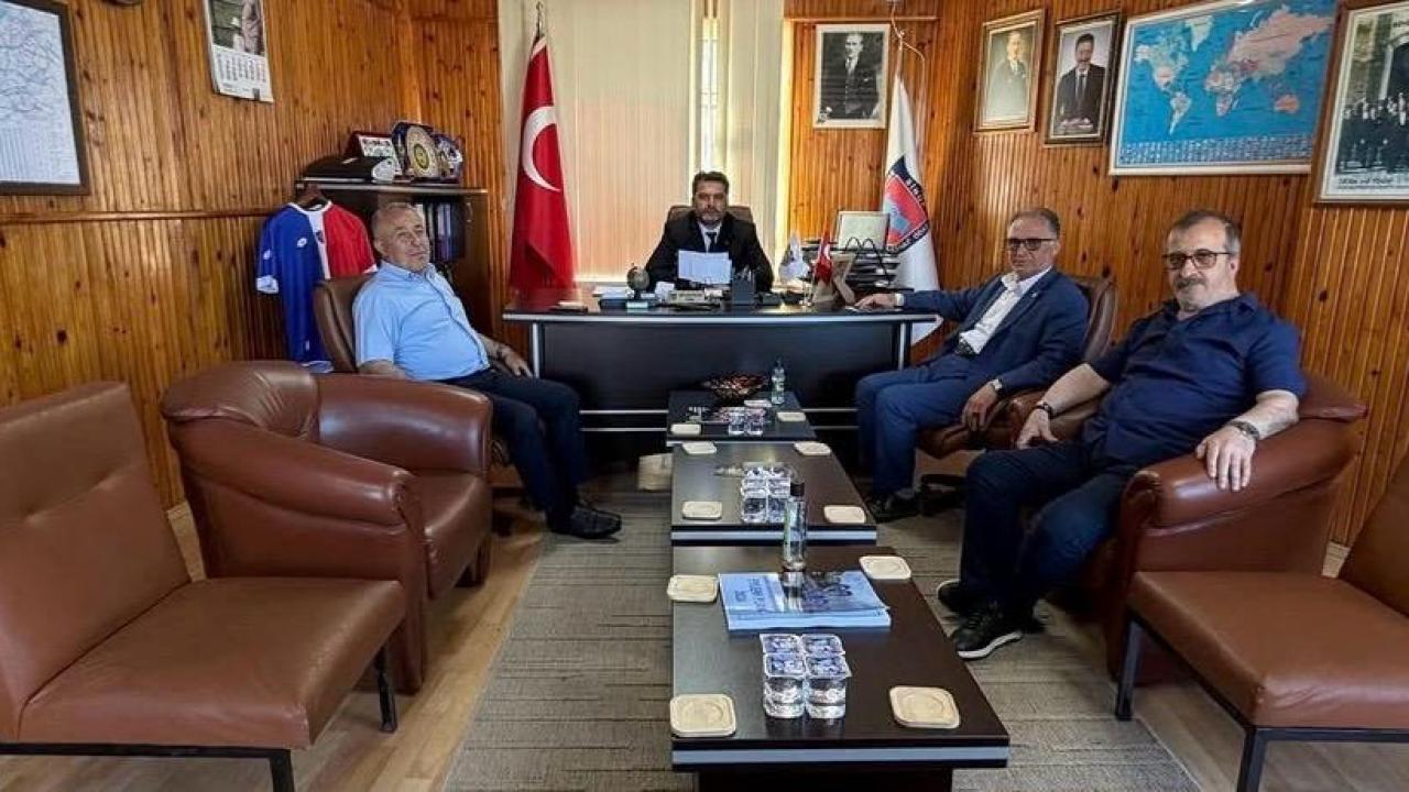 Sinop’ta fuar öncesi ziyaret ve davetiye takdimi