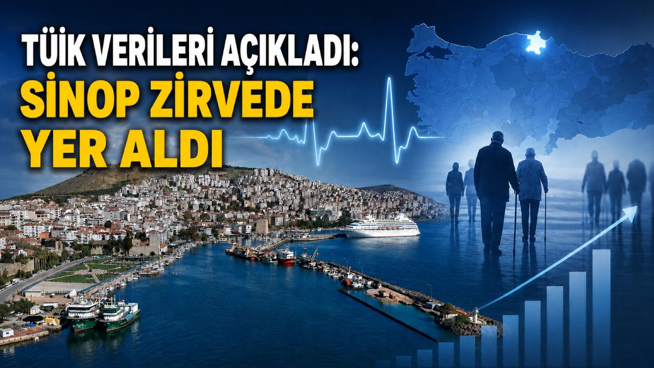 Sinop'ta ölüm hızı verileri dikkat çekti