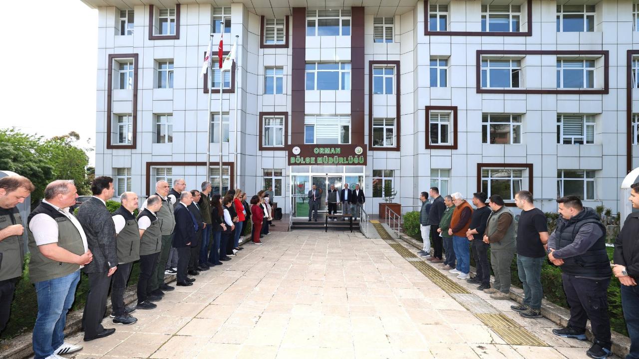 Sinop'ta orman teşkilatı bayramlaşma töreninde buluştu