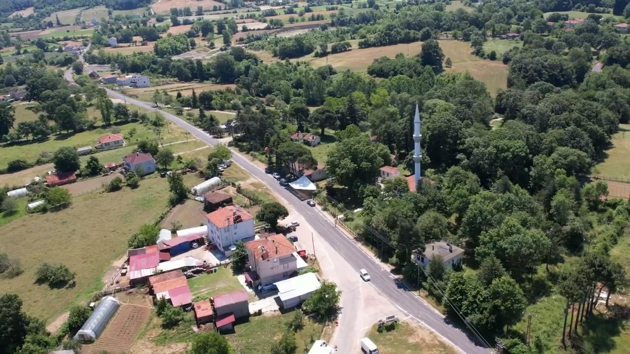 Sinop'ta panayır öncesi asfalt mesaisi