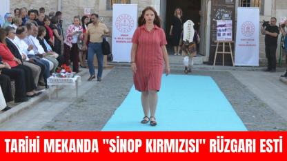 Sinop'ta "Sinop Kırmızısı" (Sinopıa) temalı defile gerçekleştirildi