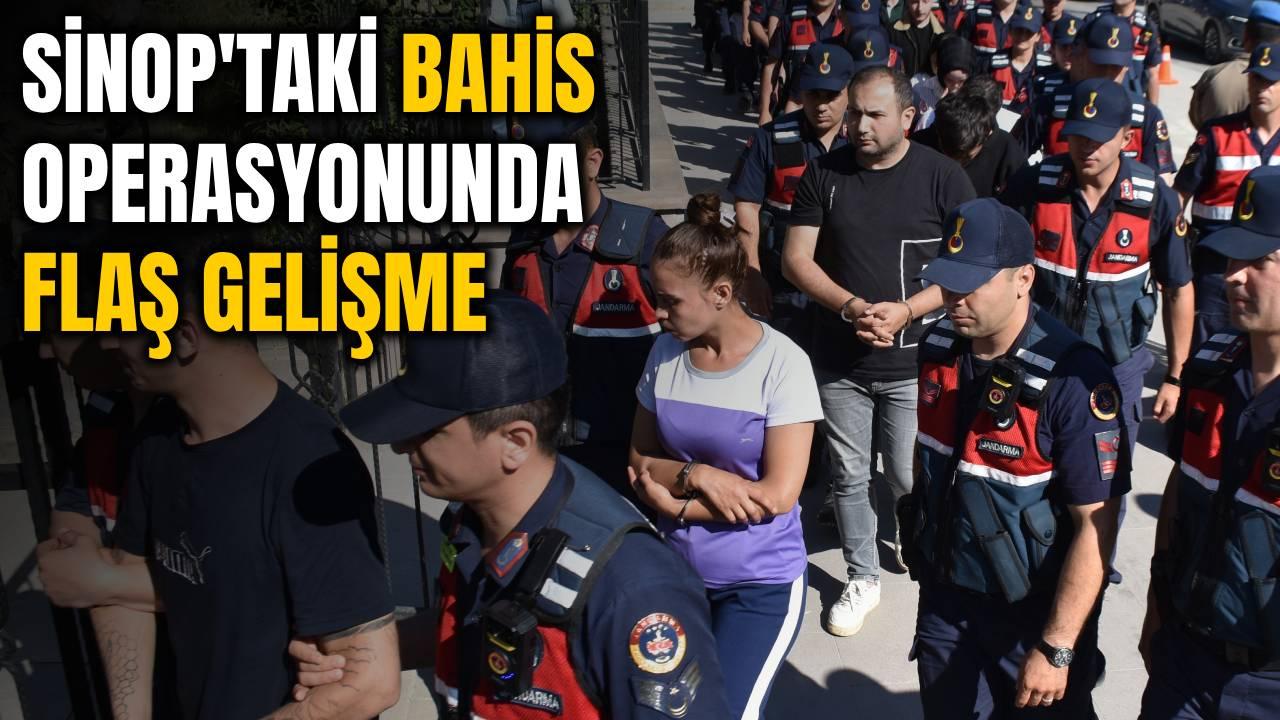 Sinop'ta yasa dışı bahis operasyonu: 15 tutuklama