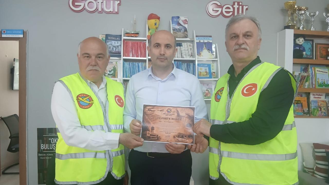 THK Sinop Şubesi destekçilerini unutmadı