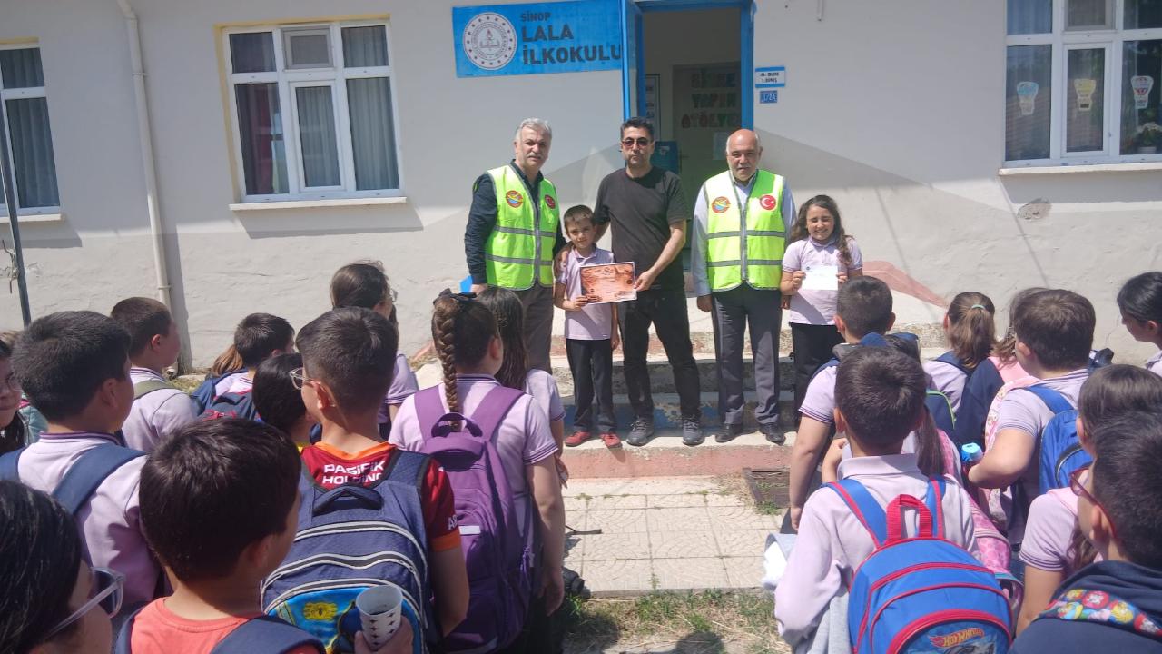 THK Sinop Şubesi okullarda tanıtım faaliyetlerini sürdürüyor