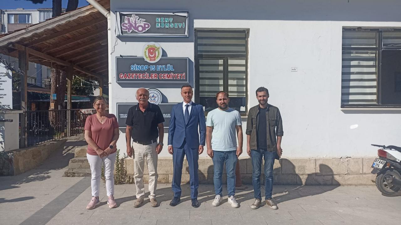 Trabzon’a atanan Başsavcı Mesut Pektaş’tan Sinop basınına veda