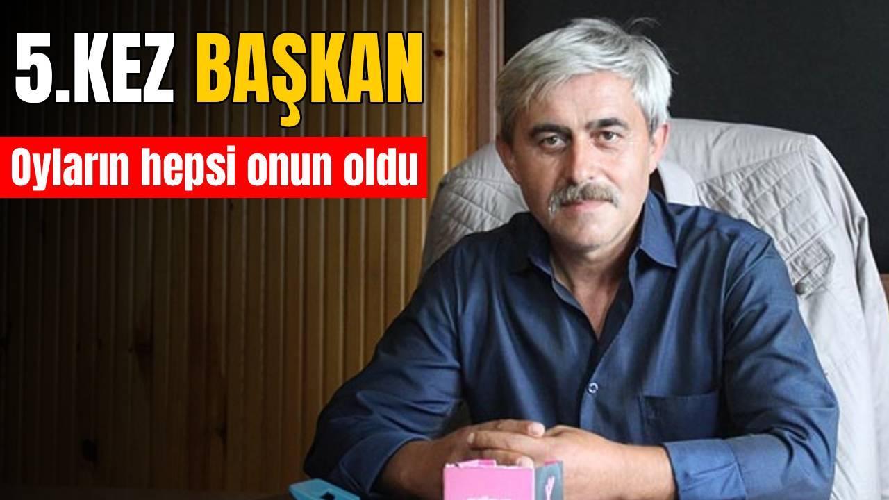 Türkeli Nakliyeciler Kooperatifi'nde 5. kez başkan seçildi