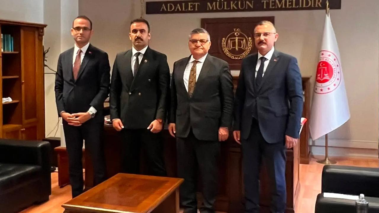 Vali Özarslan’dan yargı mensuplarına veda ziyareti