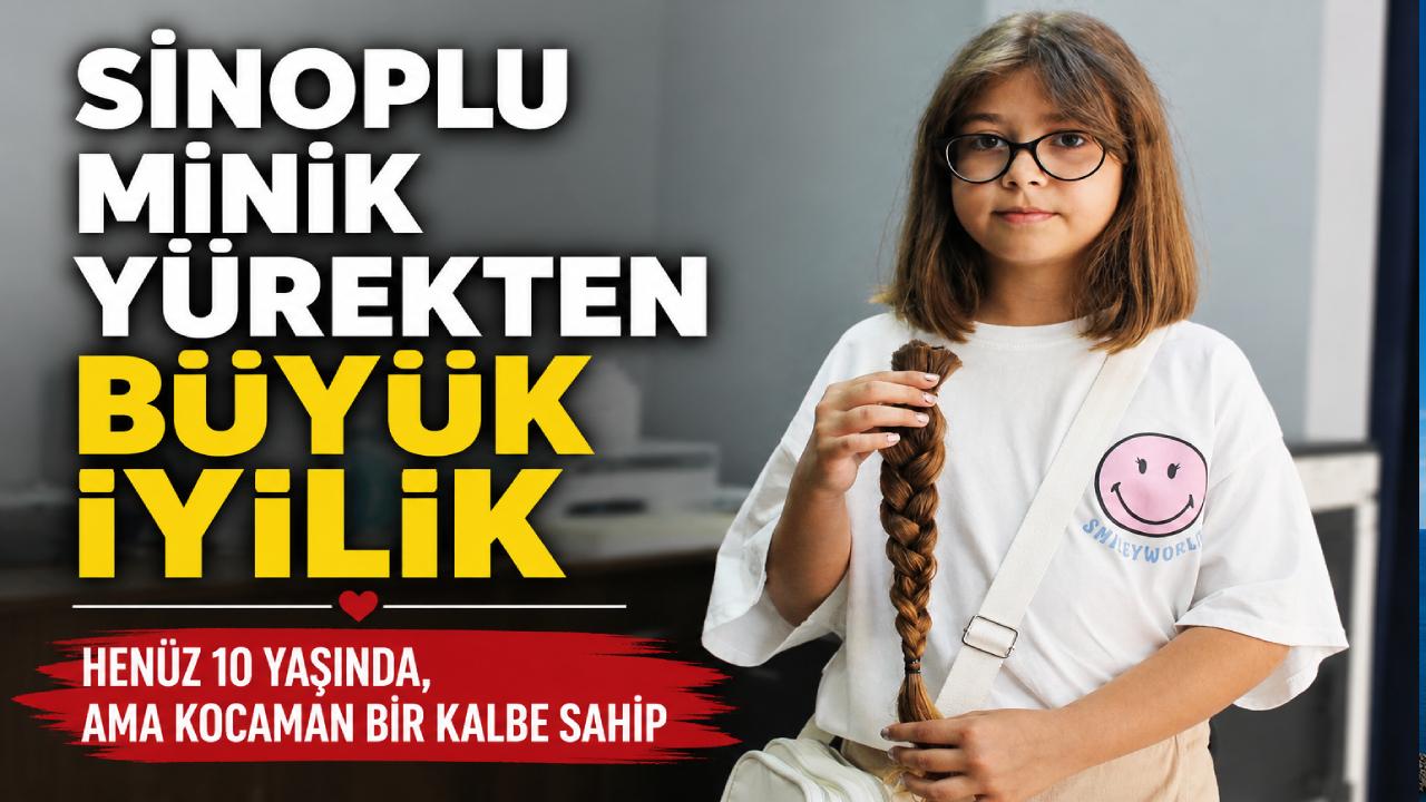 10 yaşındaki Erva'dan kanser hastalarına umut olan bağış