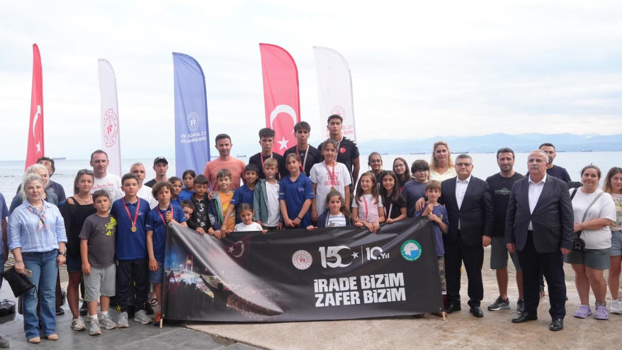 15 Temmuz Spor Müsabakalarının kazananları ödüllendirildi