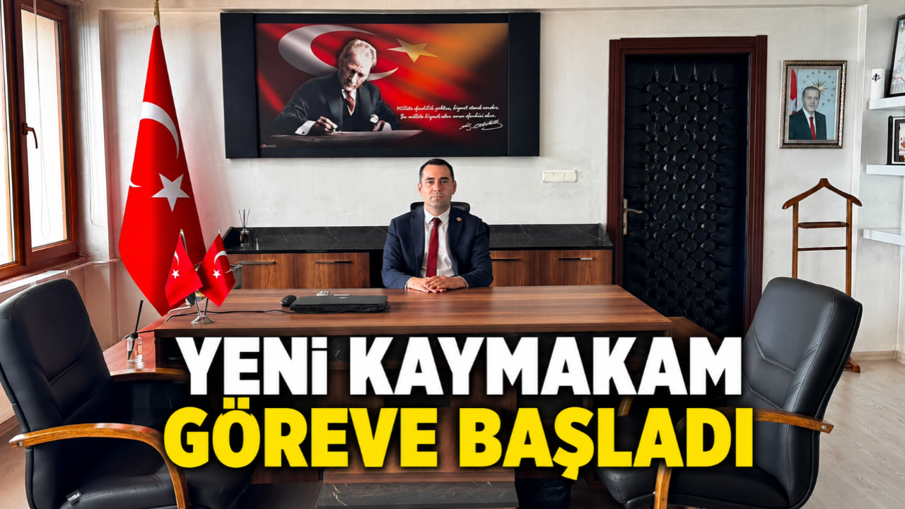 Ayancık'ın yeni kaymakamı göreve başladı