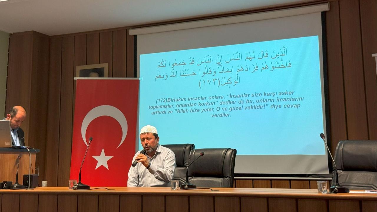 Boyabat Adliyesi'nde 15 Temmuz programı düzenlendi