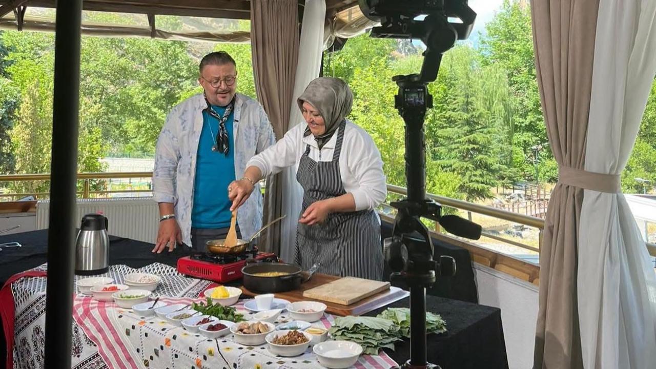 Boyabat'ın yöresel lezzetleri Kanal 7 ekranlarında tanıtıldı