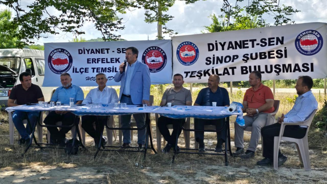 Diyanet-Sen Genel Başkanı Yıldız, Sinop’ta teşkilat buluşmasına katıldı
