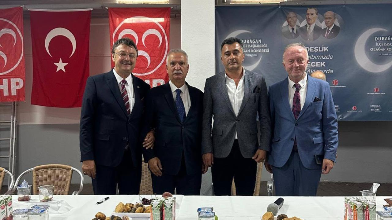 Durağan MHP'de Zafer Elkovan güven tazeledi
