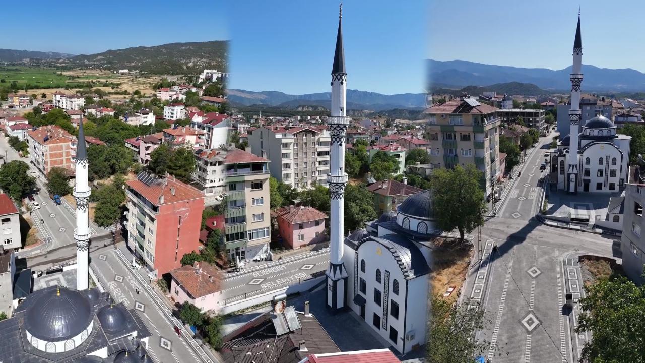 Durağan’da cami çevresine modern dokunuş