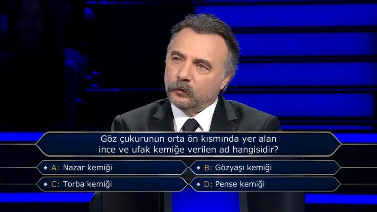 Göz Çukurunun Ön Kısmındaki İnce Kemik Nedir? (Kim Milyoner Olmak İster Sorusu)