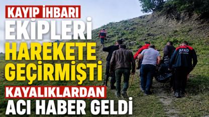 Kaybolan yaşlı adamın cansız bedeni bulundu