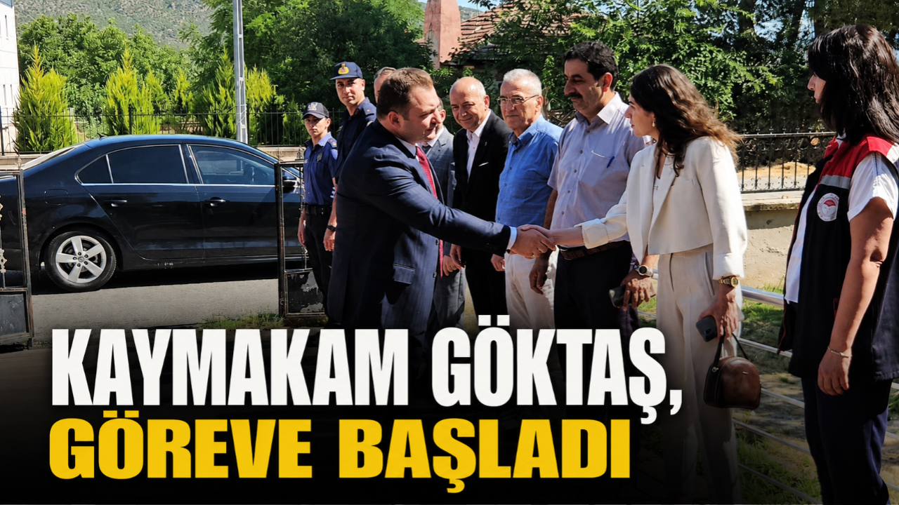Saraydüzü Kaymakamı Birkan Göktaş görevine başladı