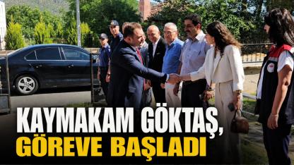 Saraydüzü Kaymakamı Birkan Göktaş görevine başladı