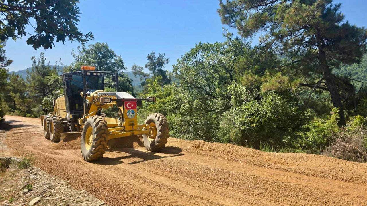 Sinop kırsalında güvenli ulaşım için hummalı çalışma