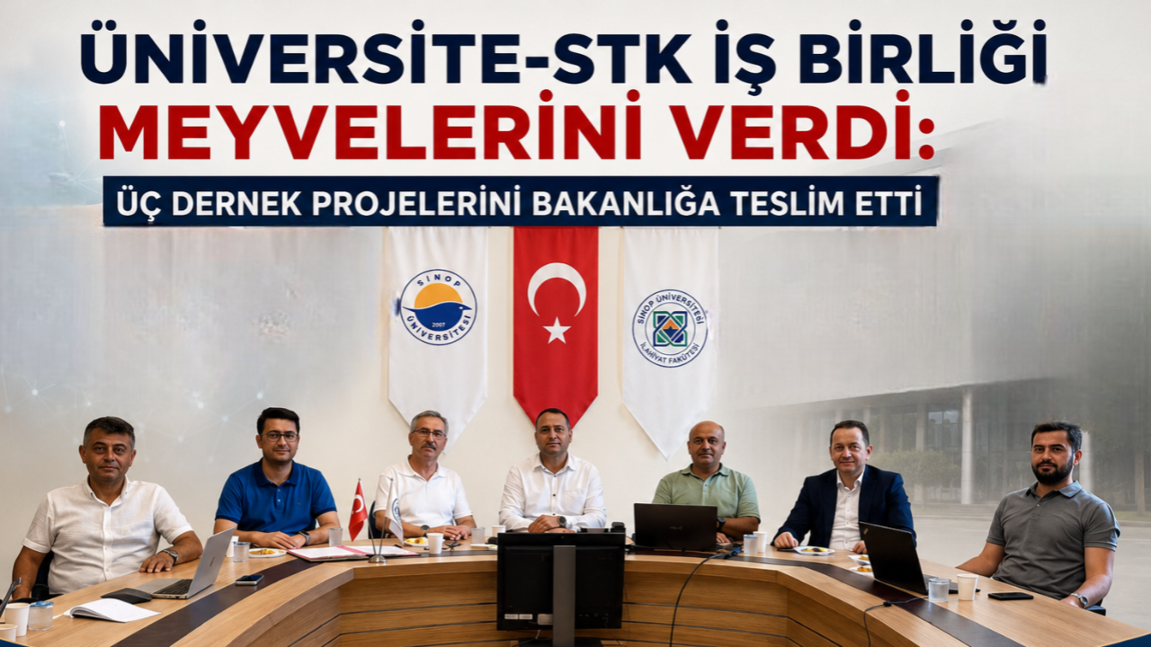 Sinop Üniversitesi ile STK'lardan gençler için örnek iş birliği