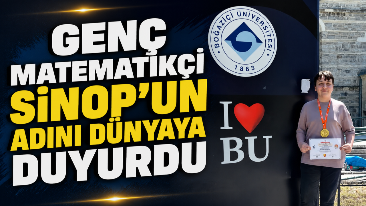 Sinoplu genç uluslararası yarışmalarda zirveye çıktı